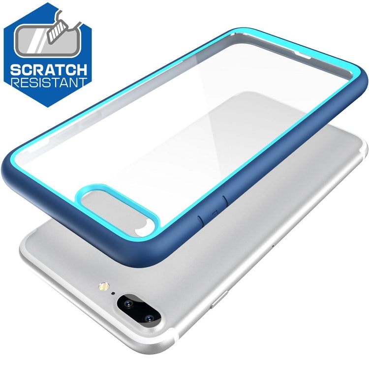 Two-color TPU + Acrylic Back Protective Phone Case for iPhone 8 Plus / 7 Plus