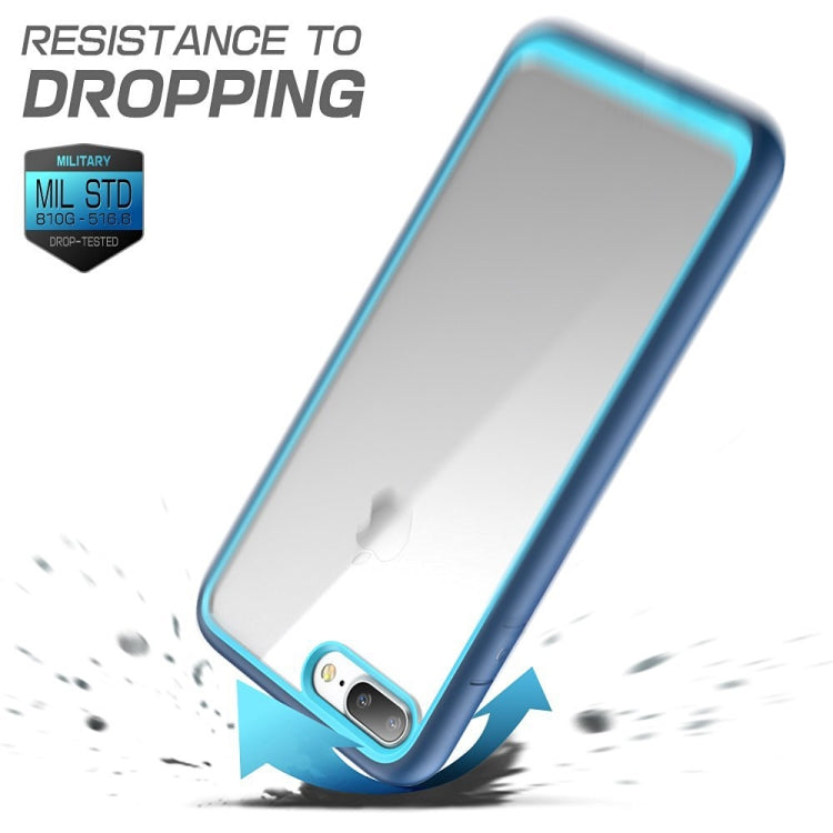 Two-color TPU + Acrylic Back Protective Phone Case for iPhone 8 Plus / 7 Plus