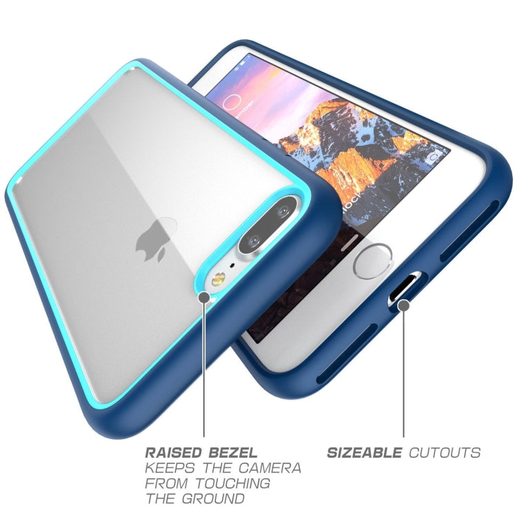 Two-color TPU + Acrylic Back Protective Phone Case for iPhone 8 Plus / 7 Plus