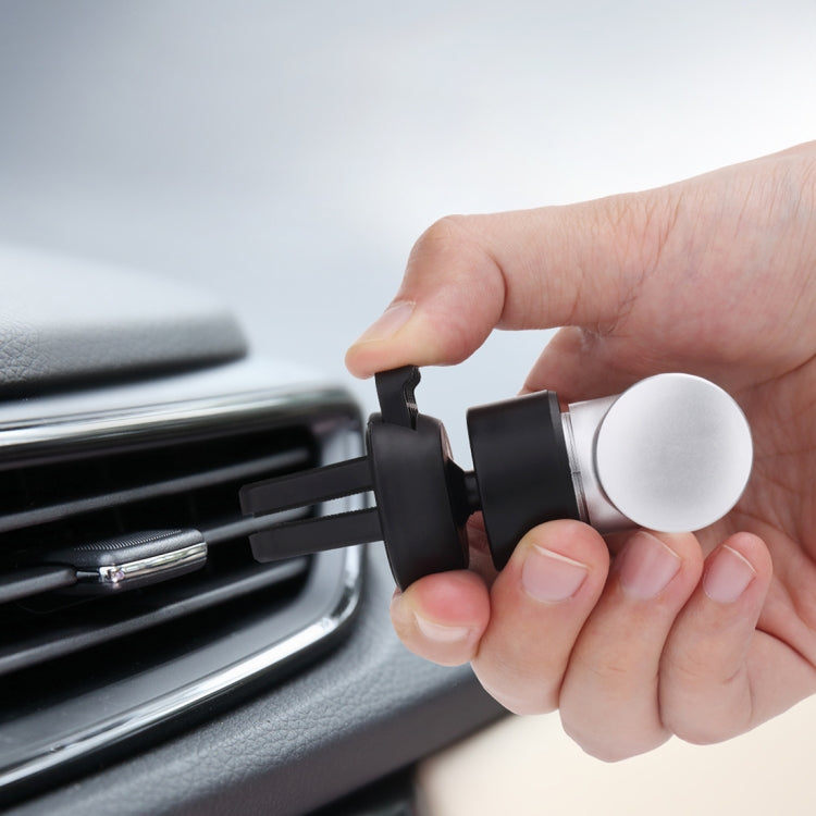 ROCK Universal Pro Air Vent Car Mount, For iPhone, Galaxy, Huawei, Xiaomi, Lenovo, Sony, LG, HTC and Other Smartphones(Silver)