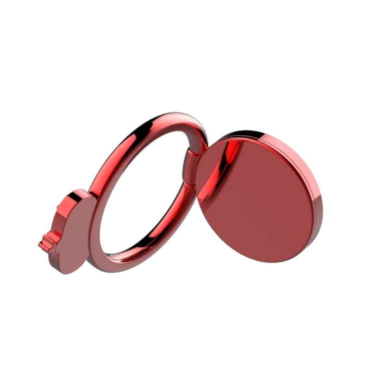 lenuo 360 Degrees Rotation Metal Imperial Crown Shape Phone Ring Holder with Magnetic Function