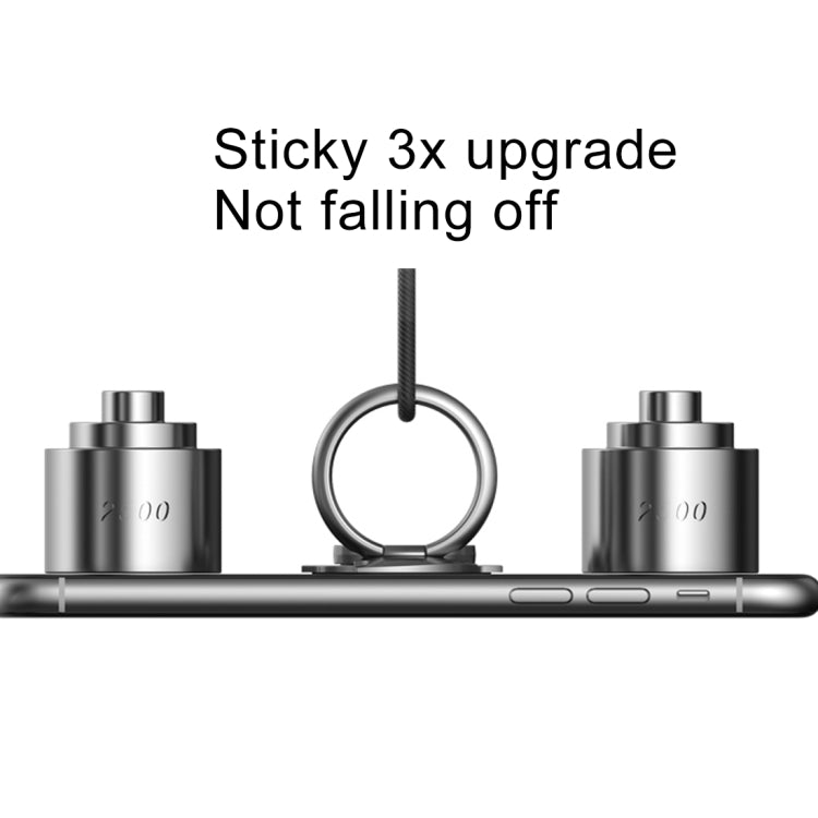 lenuo 360 Degrees Rotation Metal Bat Shape Phone Ring Holder with Magnetic Function