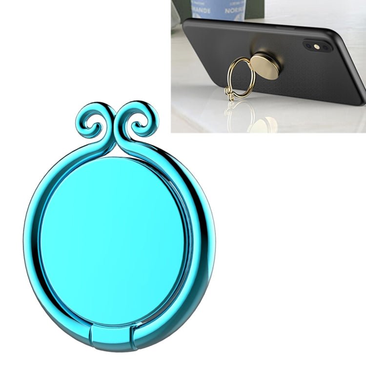 lenuo DL-27 360 Degrees Rotation Metal the Incantation of the Golden Hoop Shape Phone Ring Holder