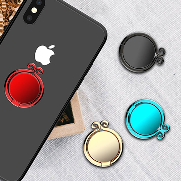lenuo DL-27 360 Degrees Rotation Metal the Incantation of the Golden Hoop Shape Phone Ring Holder