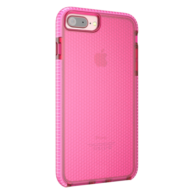 For iPhone 8 Plus & 7 Plus & 6 Plus Basketball Texture Anti-collision TPU Protective Back Cover Case