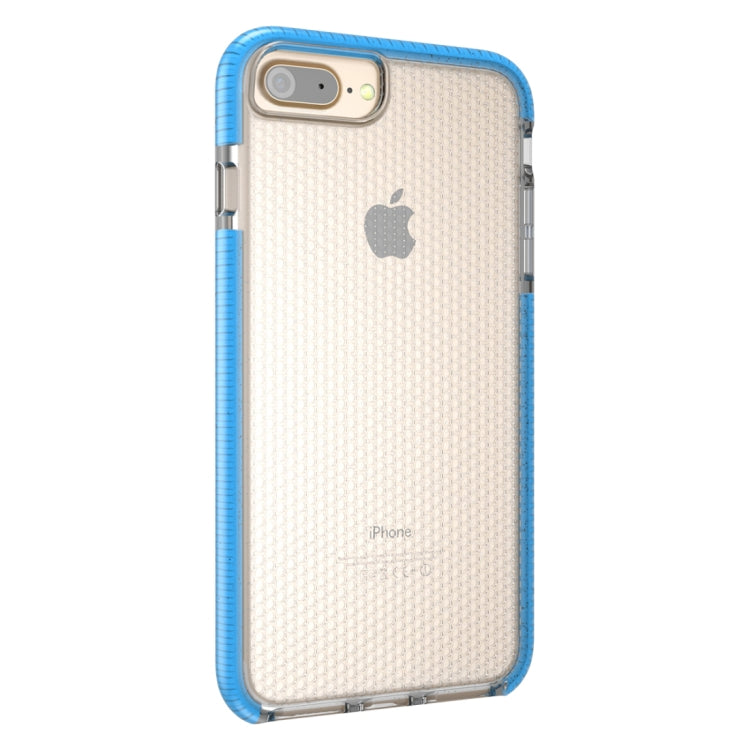 For iPhone 8 Plus & 7 Plus & 6 Plus Basketball Texture Anti-collision TPU Protective Back Cover Case