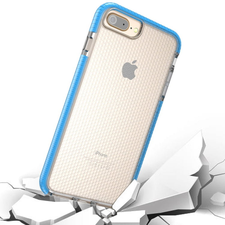 For iPhone 8 Plus & 7 Plus & 6 Plus Basketball Texture Anti-collision TPU Protective Back Cover Case