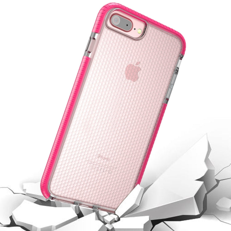 For iPhone 8 Plus & 7 Plus & 6 Plus Basketball Texture Anti-collision TPU Protective Back Cover Case
