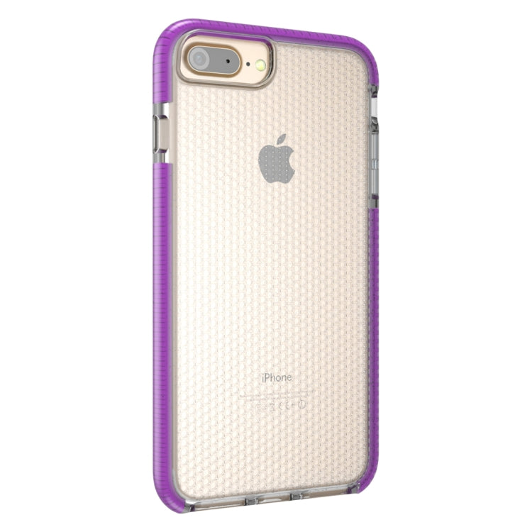 For iPhone 8 Plus & 7 Plus & 6 Plus Basketball Texture Anti-collision TPU Protective Back Cover Case