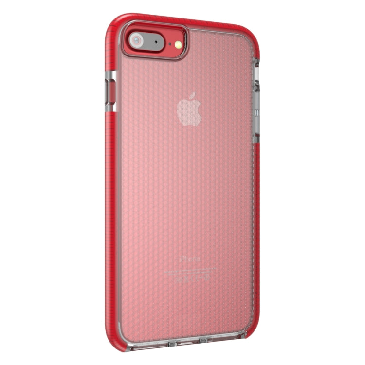 For iPhone 8 Plus & 7 Plus & 6 Plus Basketball Texture Anti-collision TPU Protective Back Cover Case
