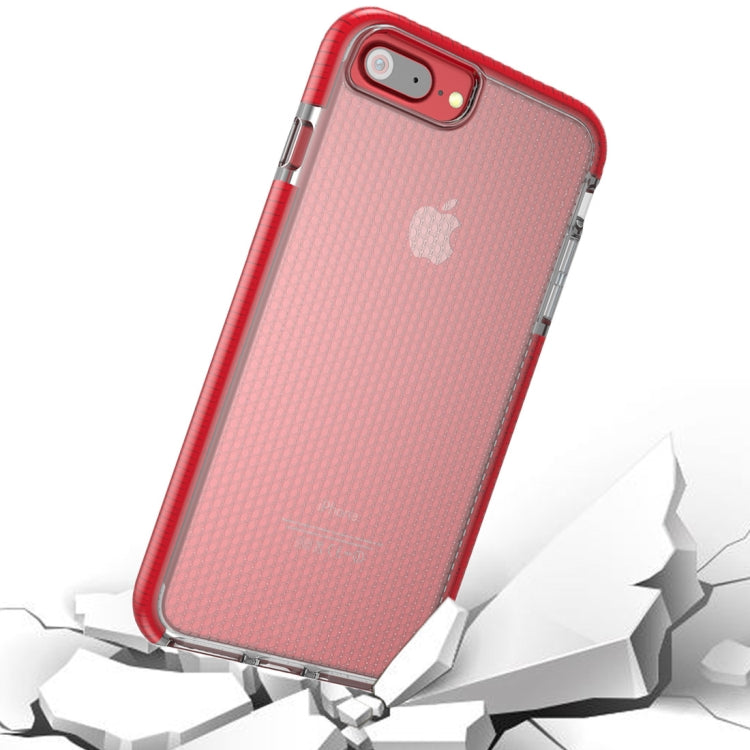 For iPhone 8 Plus & 7 Plus & 6 Plus Basketball Texture Anti-collision TPU Protective Back Cover Case