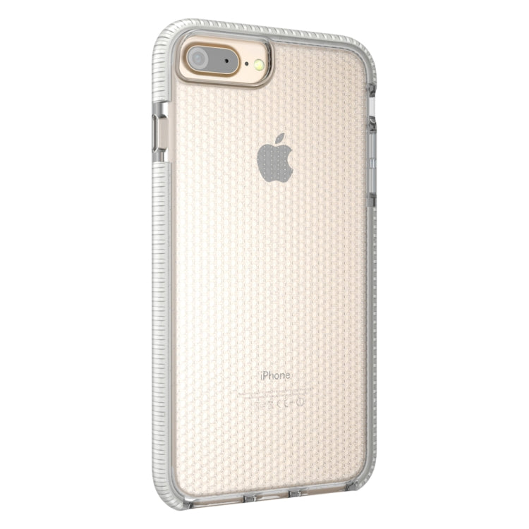 For iPhone 8 Plus & 7 Plus & 6 Plus Basketball Texture Anti-collision TPU Protective Back Cover Case