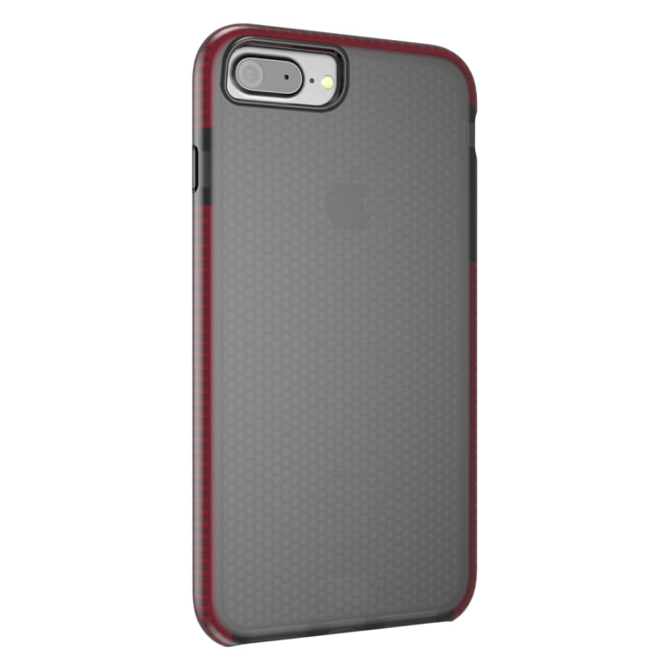 For iPhone 8 Plus & 7 Plus & 6 Plus Basketball Texture Anti-collision TPU Protective Back Cover Case