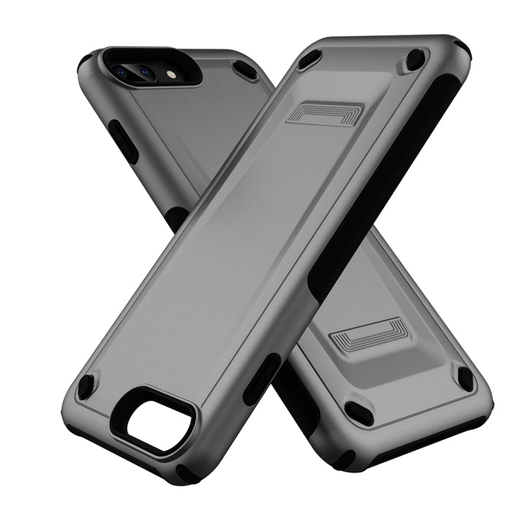 Ultra-thin TPU+PC Mechanic Shockproof Protective Case for iPhone 8 Plus & 7 Plus
