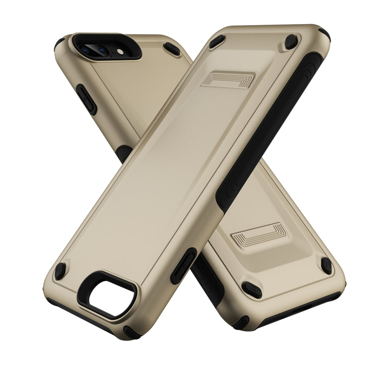 Ultra-thin TPU+PC Mechanic Shockproof Protective Case for iPhone 8 Plus & 7 Plus