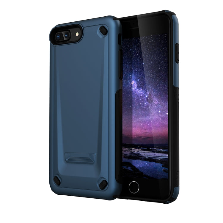Ultra-thin TPU+PC Mechanic Shockproof Protective Case for iPhone 8 Plus & 7 Plus