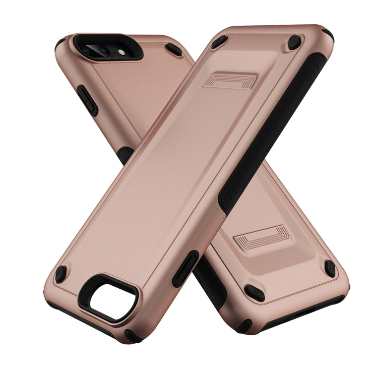 Ultra-thin TPU+PC Mechanic Shockproof Protective Case for iPhone 8 Plus & 7 Plus