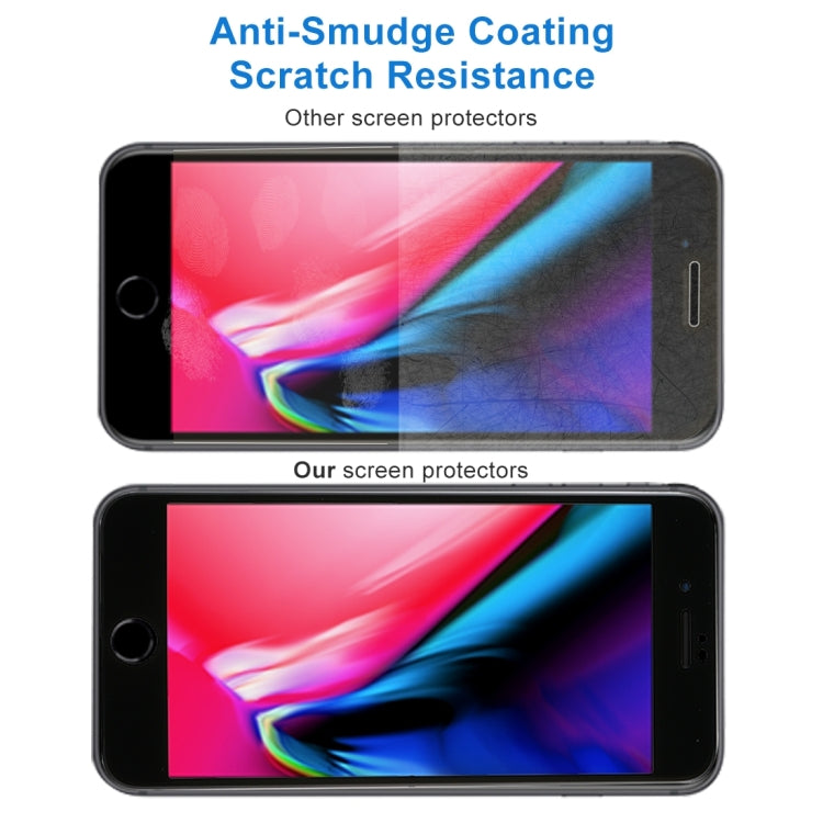 For iPhone 8 Plus & 7 Plus 0.3mm 9H Surface Hardness 5D Curved Full Screen Tempered Glass Screen Protector