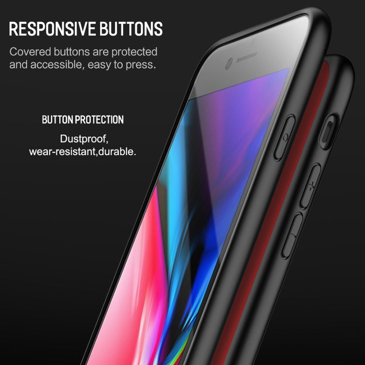 ROCK for iPhone 8 Plus Dropproof Tempered Glass Surface Protective Cover