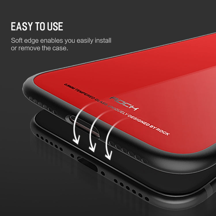 ROCK for iPhone 8 Plus Dropproof Tempered Glass Surface Protective Cover