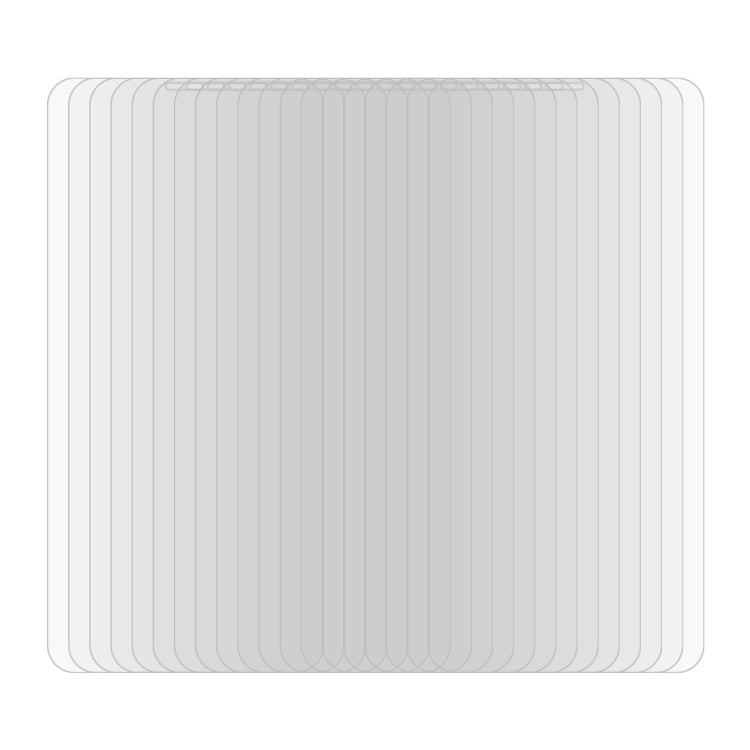 For iPhone XS Max 100pcs 9H 2.5D Tempered Glass Film