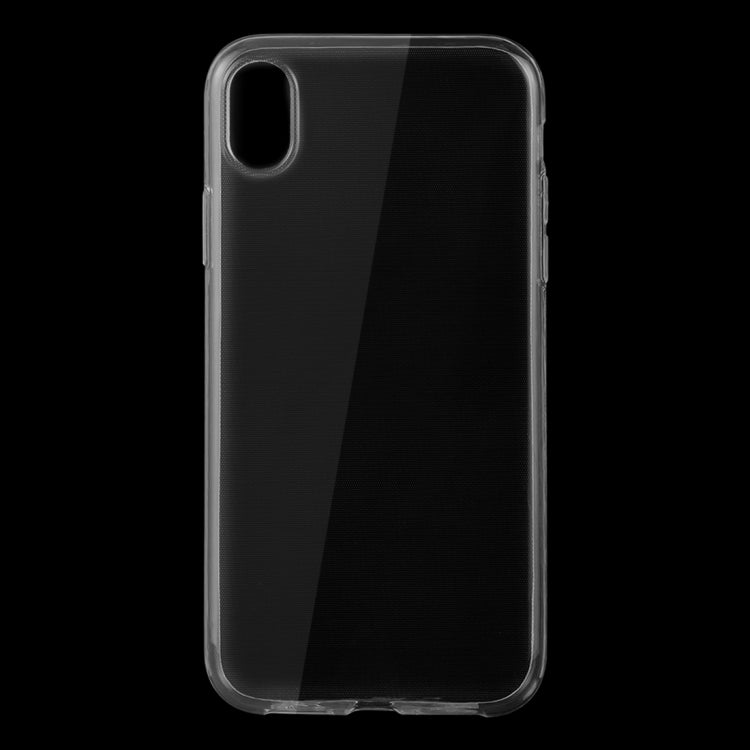 For iPhone X / XS 50pcs 0.75mm Ultra-thin Transparent TPU Protective Case