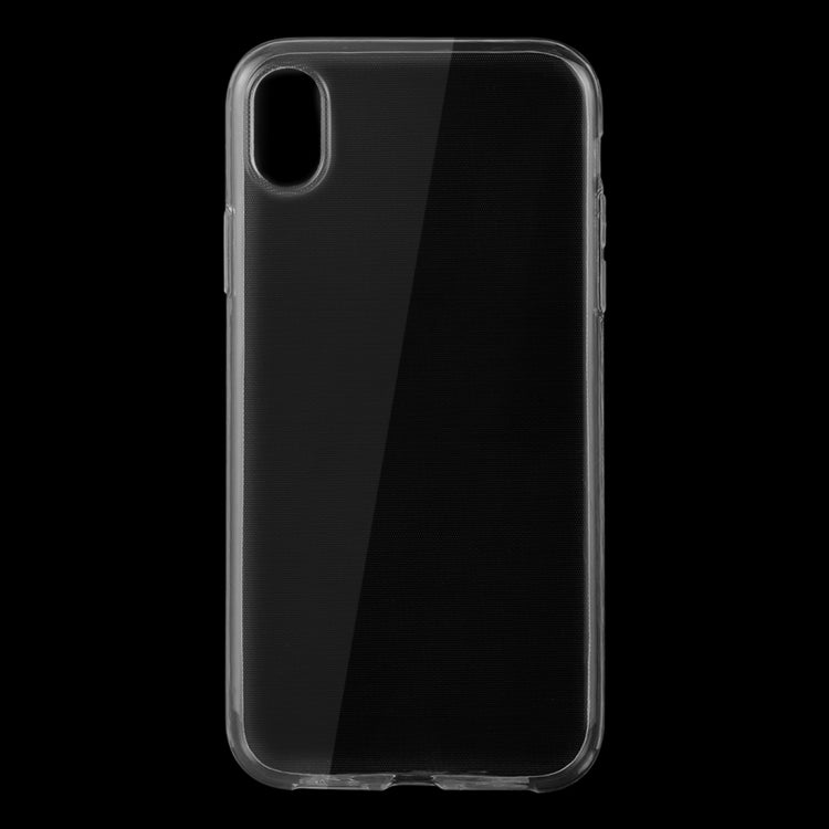 For iPhone X / XS 0.75mm Ultra-thin Transparent TPU Protective Case