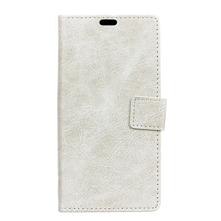 For iPhone X / XS Retro Crazy Horse Texture Horizontal Flip Leather Case with Holder & Card Slots & Photo Frame