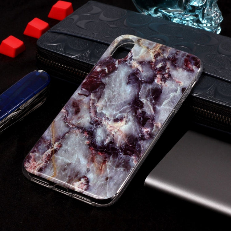 For iPhone X / XS Marble Pattern Soft TPU Case