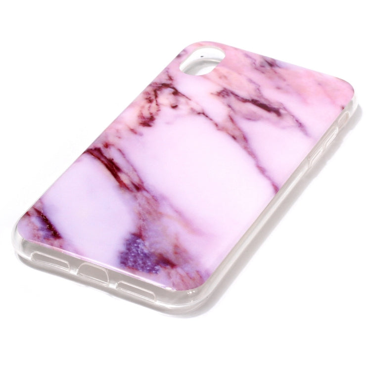 For iPhone X / XS Marble Pattern Soft TPU Case