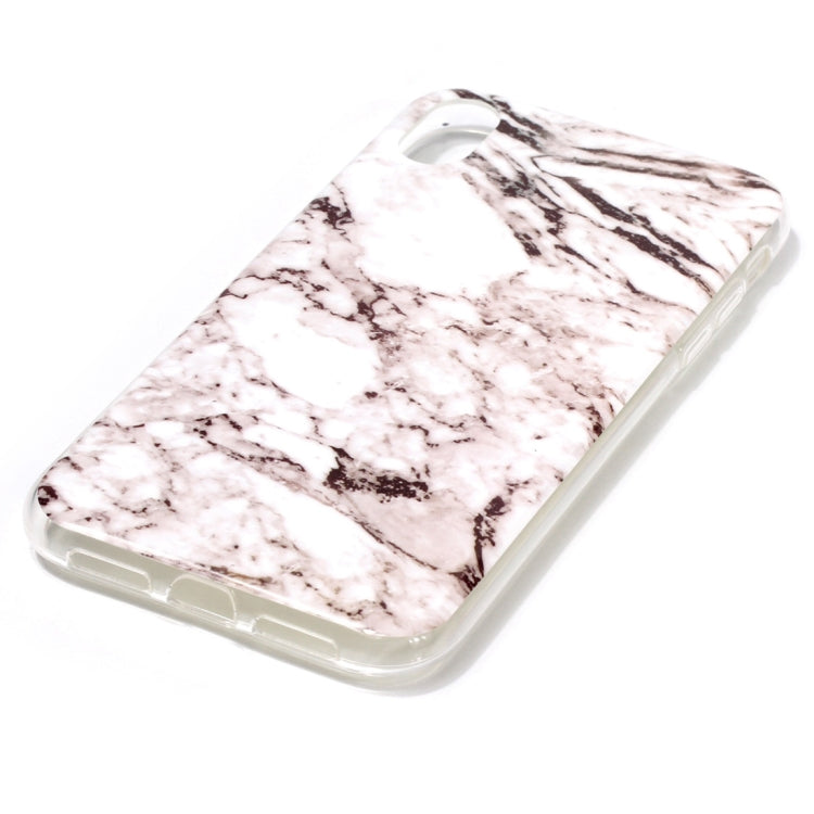 For iPhone X / XS Marble Pattern Soft TPU Case