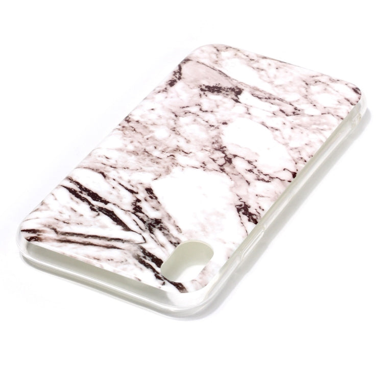 For iPhone X / XS Marble Pattern Soft TPU Case