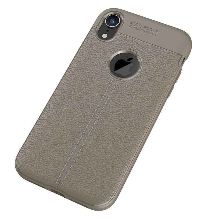 For iPhone X / XS Litchi Texture TPU Case