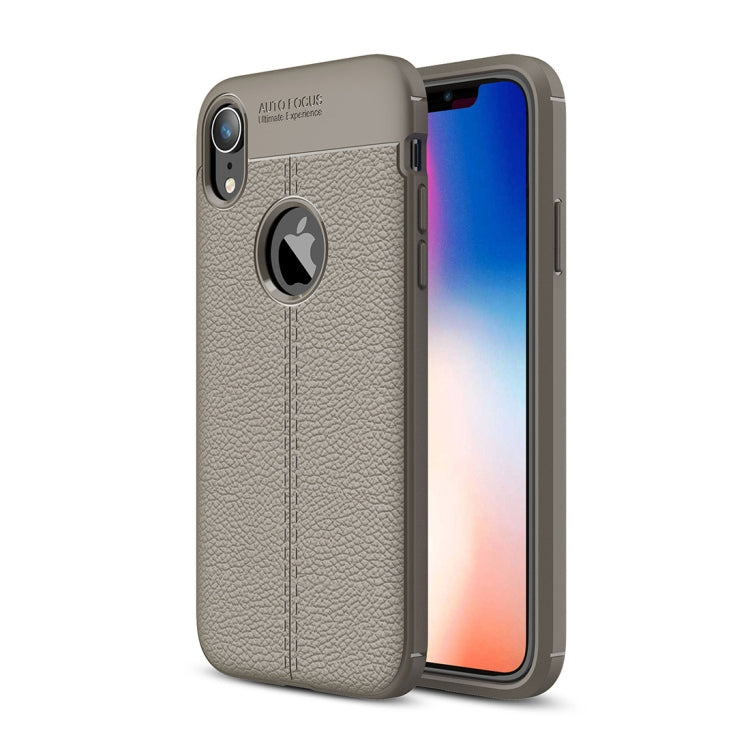 For iPhone X / XS Litchi Texture TPU Case