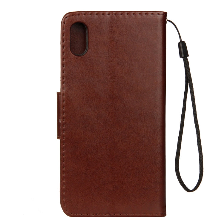 For iPhone XR Embossed Butterfly Pattern Horizontal Flip Leather Case with Card Slot & Holder & Wallet & Lanyard