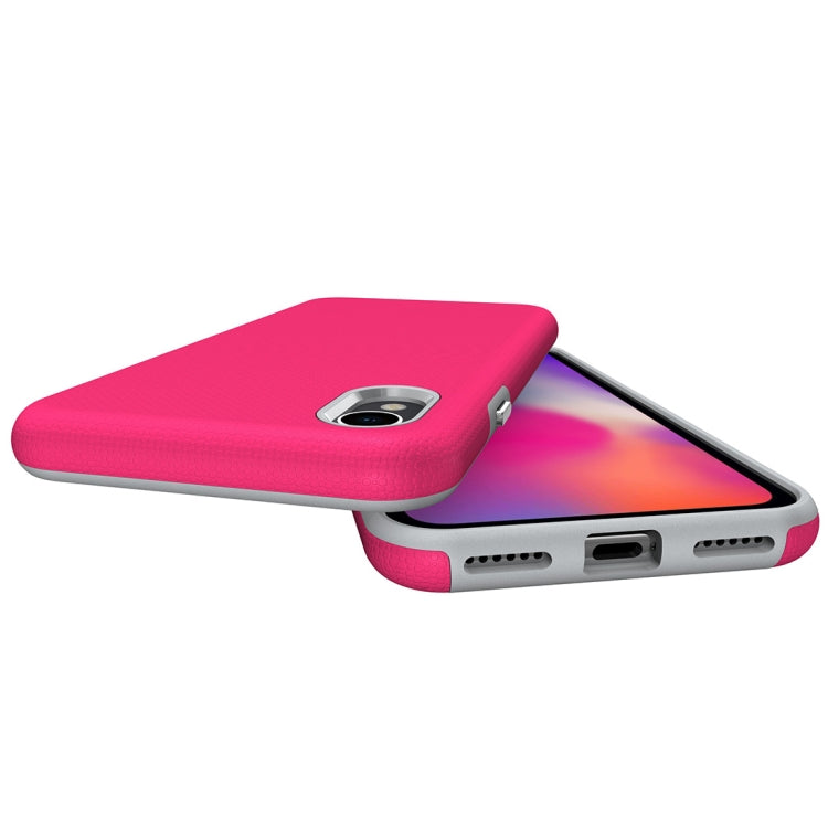 For iPhone X / XS Anti-slip Armor Protective Case Back Cover Shell