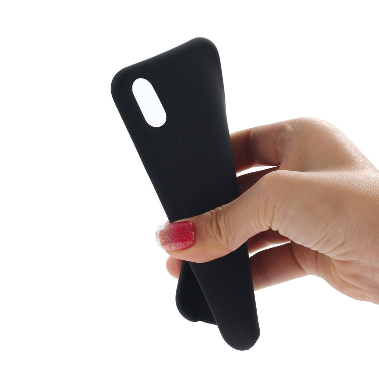 For iPhone X / XS Four Corners Full Coverage Liquid Silicone Protective Case Back Cover
