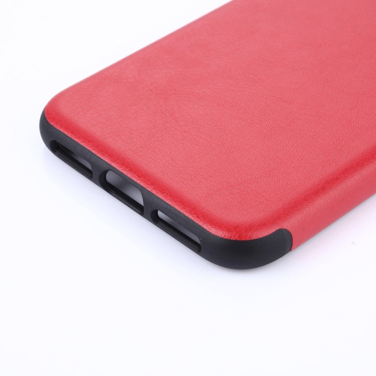 For iPhone X / XS Crazy Horse Texture PU Case