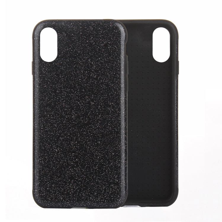 For iPhone X / XS Glitter Powder TPU Case