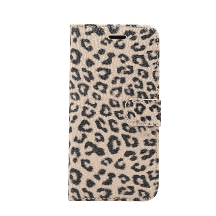 For iPhone XR Leopard Pattern Horizontal Flip Leather Case with Holder & Card Slots
