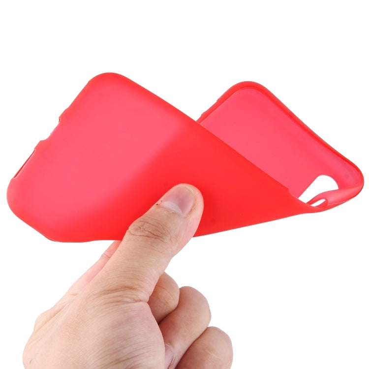 For iPhone X / XS Solid Color Frosted Soft TPU Case