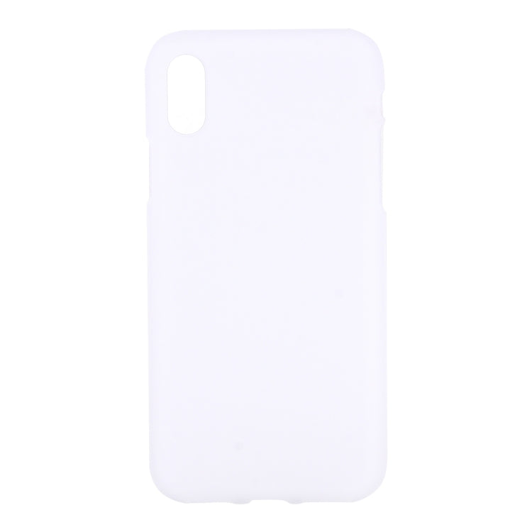For iPhone X / XS Solid Color Frosted Soft TPU Case