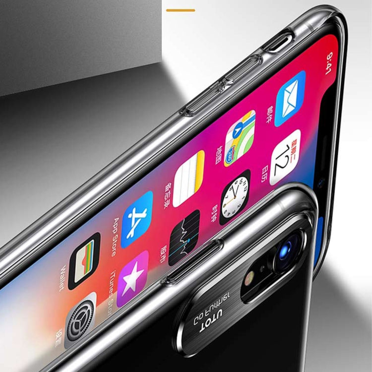 For iPhone X / XS TOTUDESIGN Clear Crystal Series Transparent PC Case