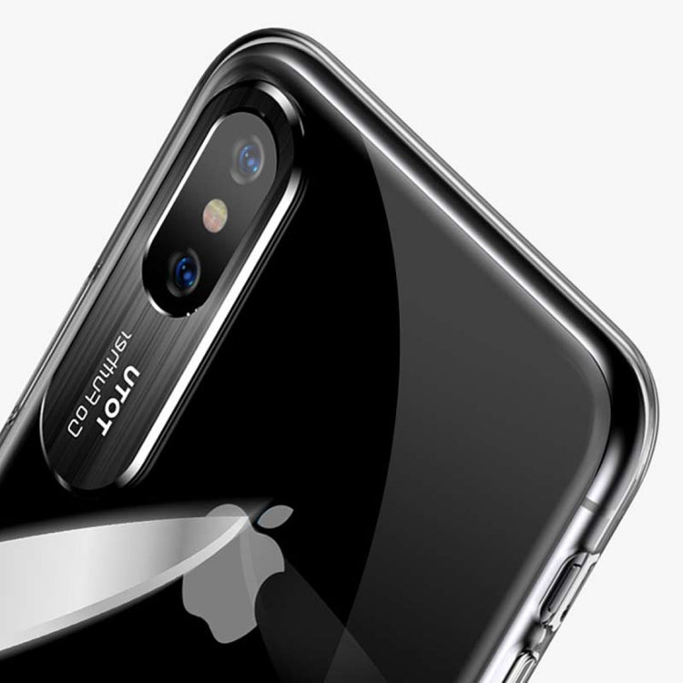 For iPhone X / XS TOTUDESIGN Clear Crystal Series Transparent PC Case