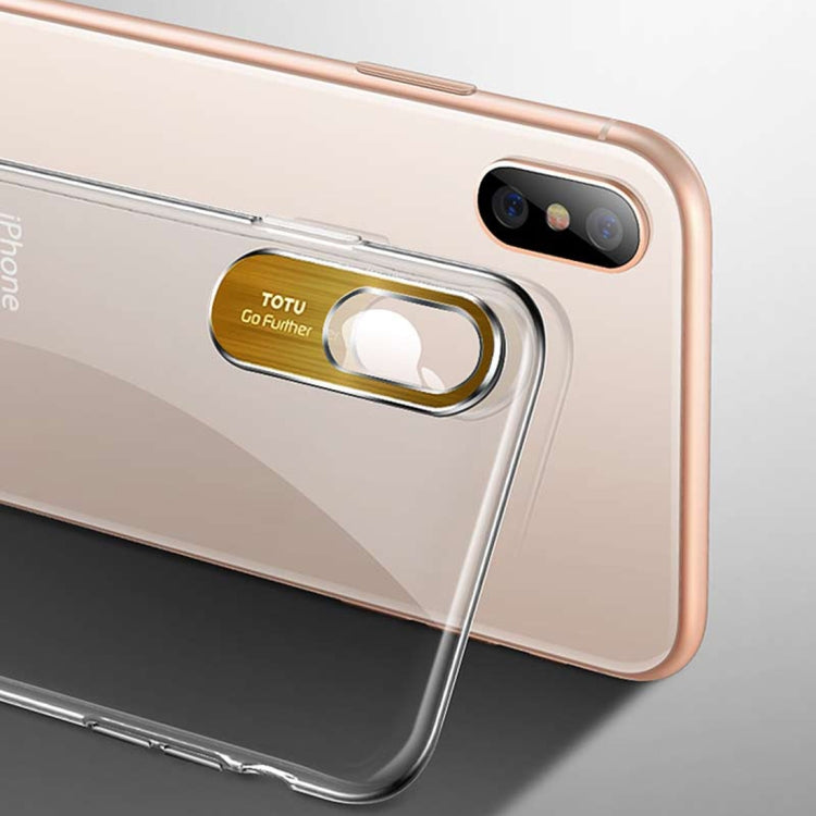 For iPhone X / XS TOTUDESIGN Clear Crystal Series Transparent PC Case