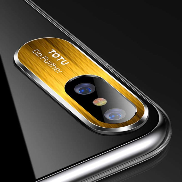 For iPhone X / XS TOTUDESIGN Clear Crystal Series Transparent PC Case