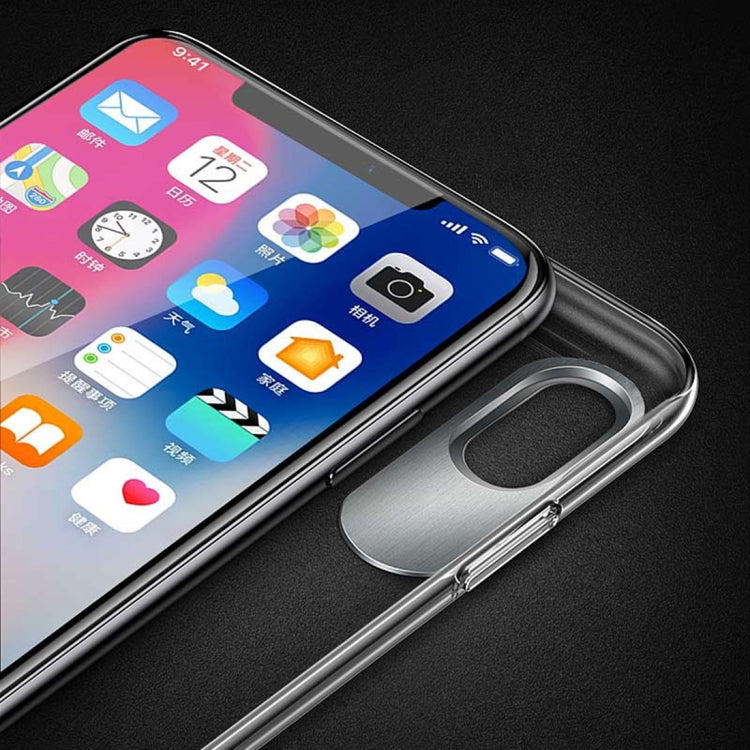 For iPhone X / XS TOTUDESIGN Clear Crystal Series Transparent PC Case