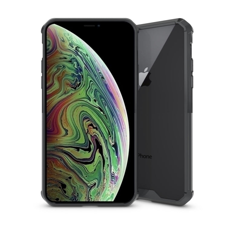 For iPhone X / XS Acrylic + TPU Shockproof Transparent Armor Case