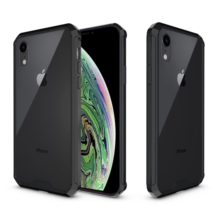 For iPhone X / XS Acrylic + TPU Shockproof Transparent Armor Case