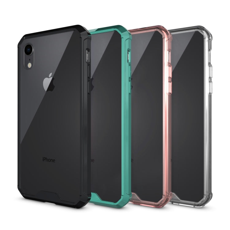 For iPhone X / XS Acrylic + TPU Shockproof Transparent Armor Case